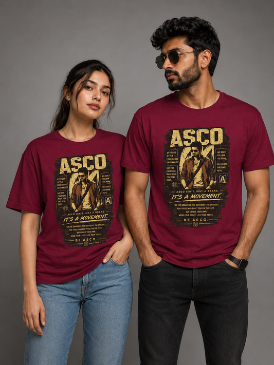 ASCO Visionary T-shirt med rund hals