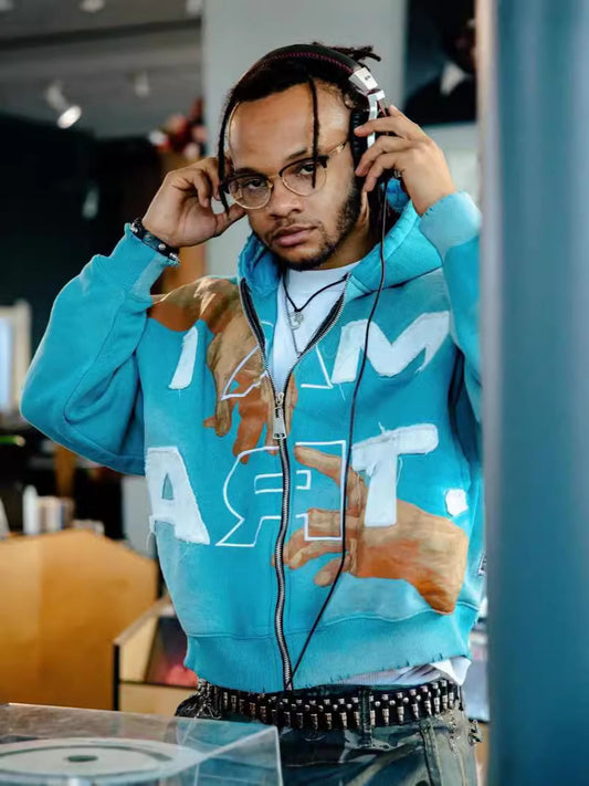 Streetwear 3D Print Loose Fit Hoodie