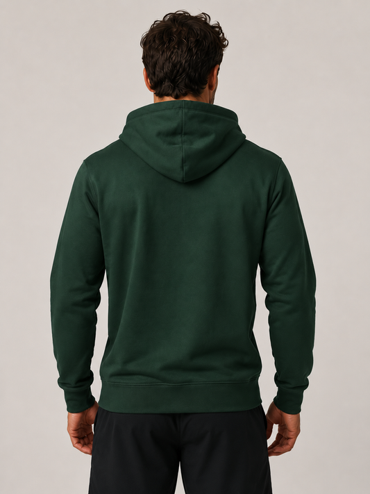 ASCO Logo Hoodie — Minimalist Blue Pullover