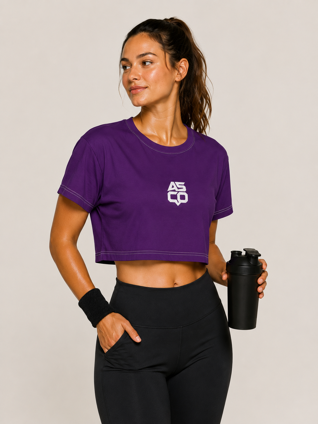 Copy of ASCO WOMEN Crop Tee