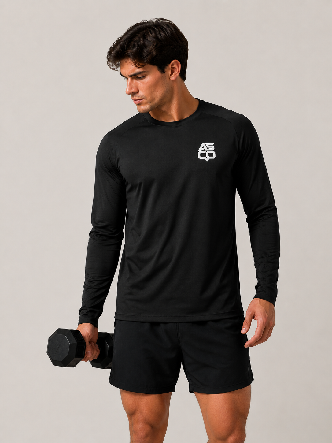ASCP Logo Performance Long Sleeve Shirt — Lightweight Athletic Tee