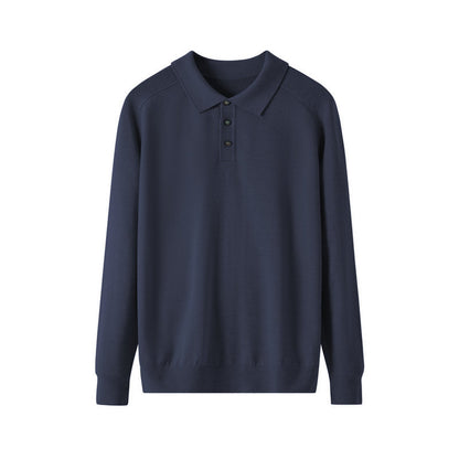 men's long-sleeve knitwear