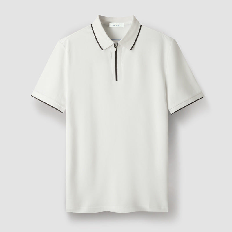 Short-Sleeved Polo Shirt