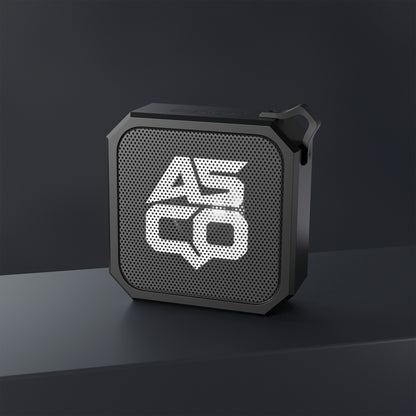 Outdoor Bluetooth Speaker — Rugged Portable Speaker with ASCO Logo