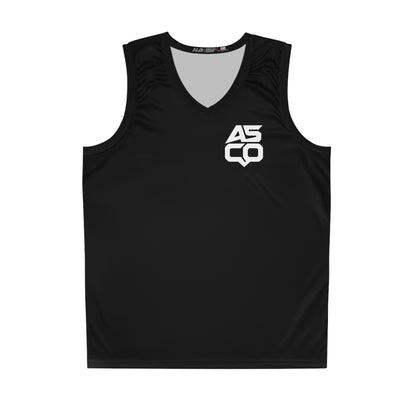 Black A5CO Basketball Jersey - Athletic Team Tank Top