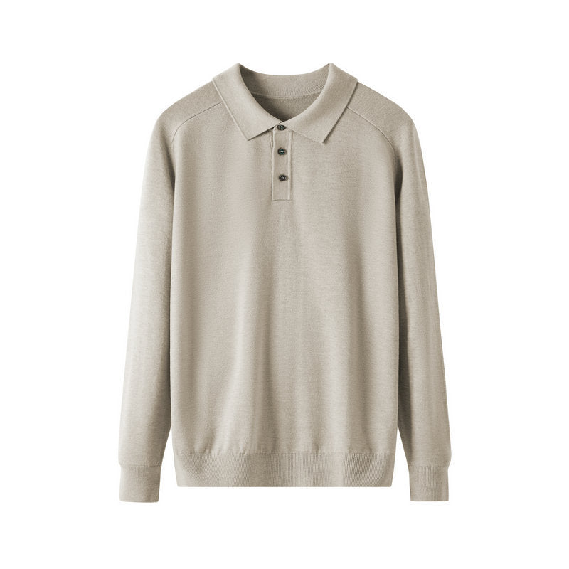 men's long-sleeve knitwear