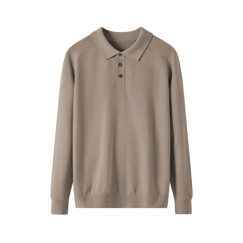 men's long-sleeve knitwear