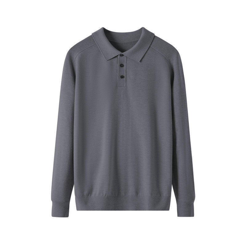 men's long-sleeve knitwear