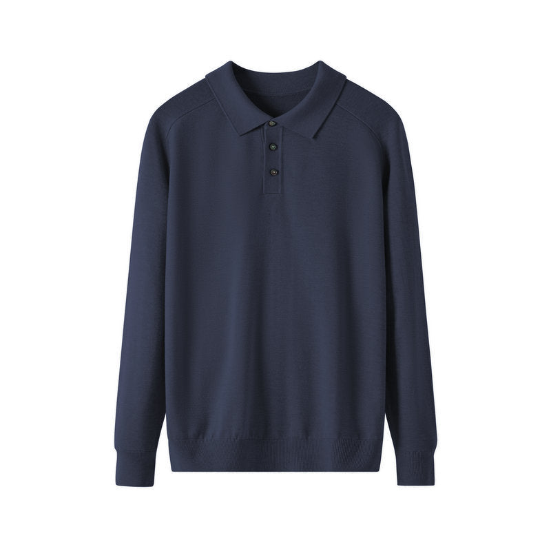 men's long-sleeve knitwear