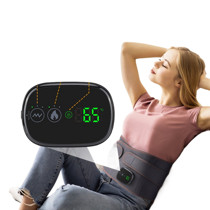 Red Light Heating Massage Belt with Intelligent Temperature Control