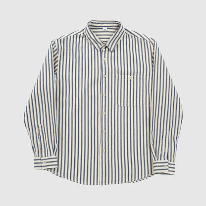 Mens Striped Long Sleeve Shirt