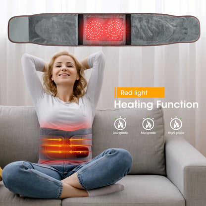 Red Light Heating Massage Belt with Intelligent Temperature Control