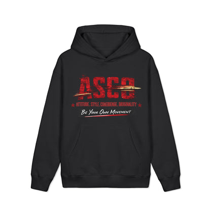 ASCC Be Your Own Movement Hoodie — Vintage Red Logo Streetwear