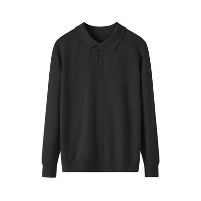 men's long-sleeve knitwear