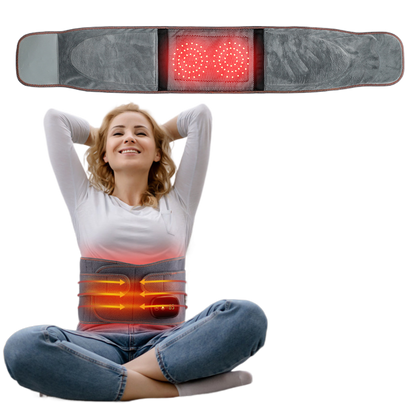 Red Light Heating Massage Belt with Intelligent Temperature Control