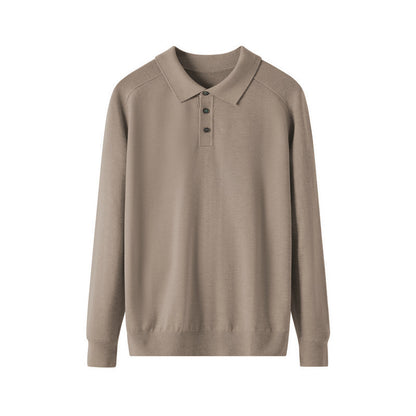 men's long-sleeve knitwear