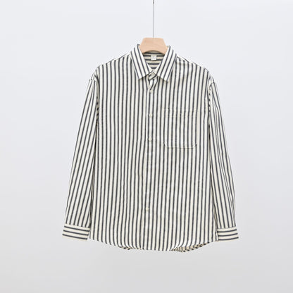 Mens Striped Long Sleeve Shirt