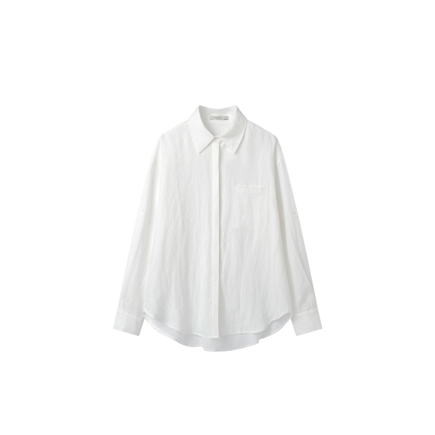 Linen tailored shirt and shorts