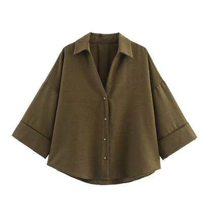 Womens Linen Shirt
