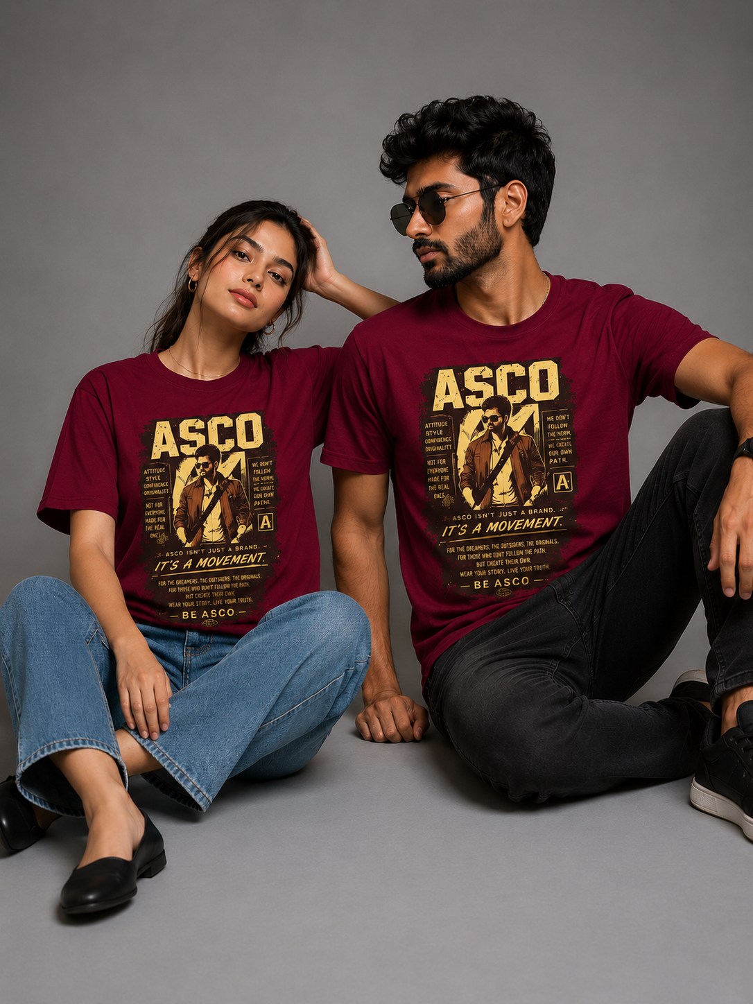 ASCO Visionary T-shirt med rund hals