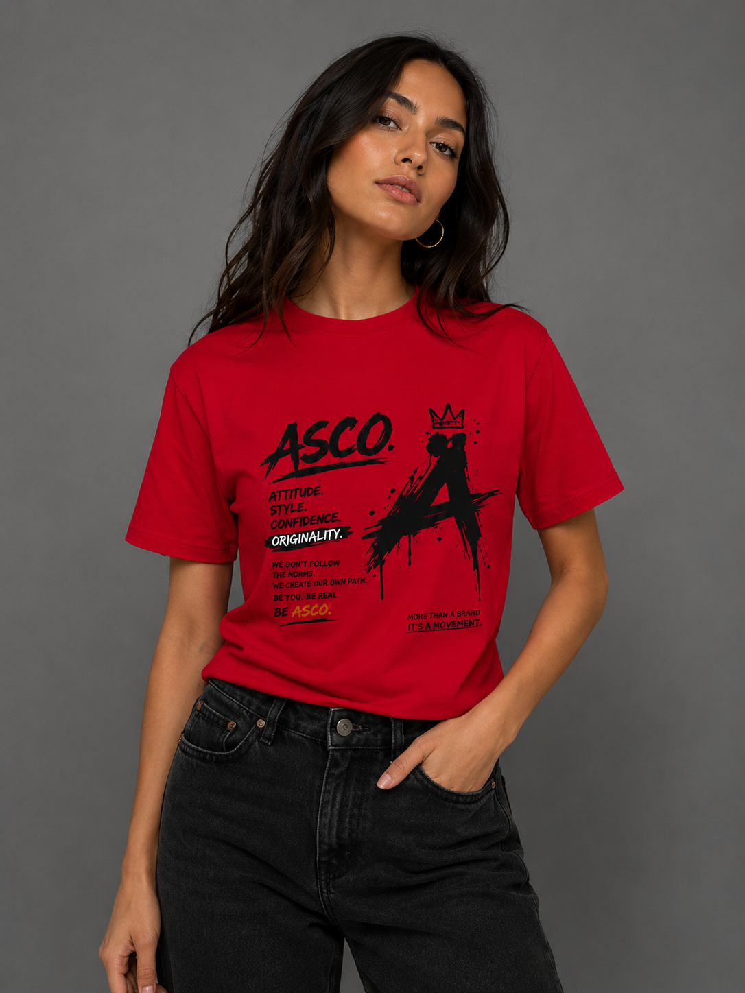 ASCO Crimson Rebel T-shirt