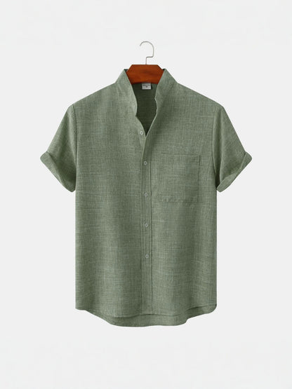 Mens Floral Print Casual Shirt
