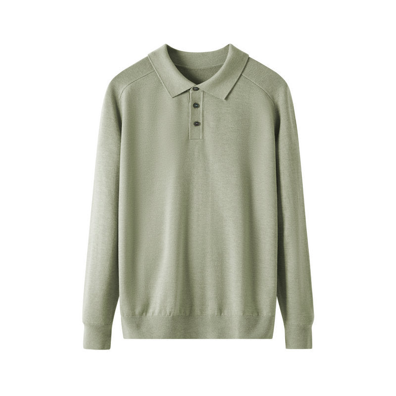 men's long-sleeve knitwear