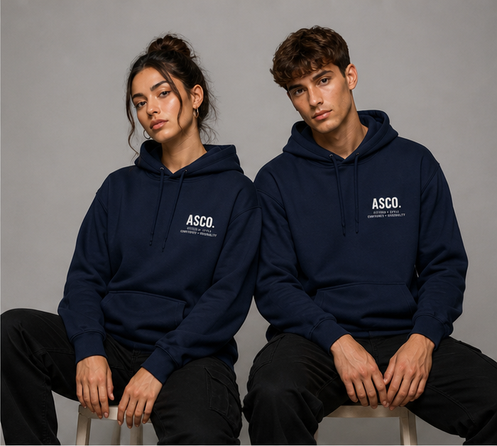ASCO Movement Hoodie — "For Those Who Don't Fit In" Graphic Pullover