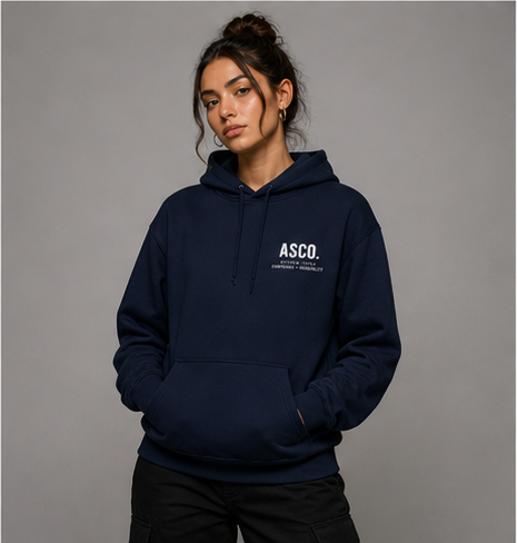 ASCO Movement Hoodie — "For Those Who Don't Fit In" Graphic Pullover