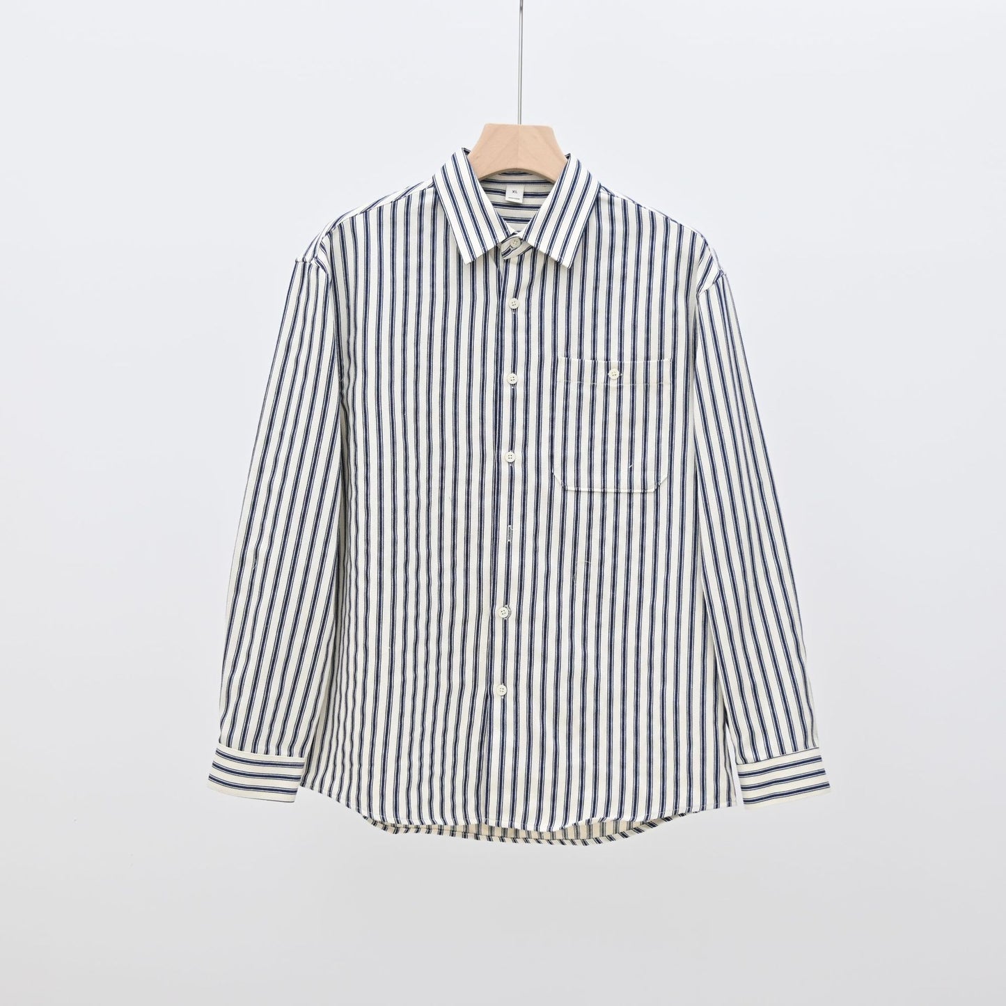 Mens Striped Long Sleeve Shirt