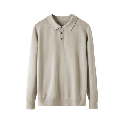 men's long-sleeve knitwear
