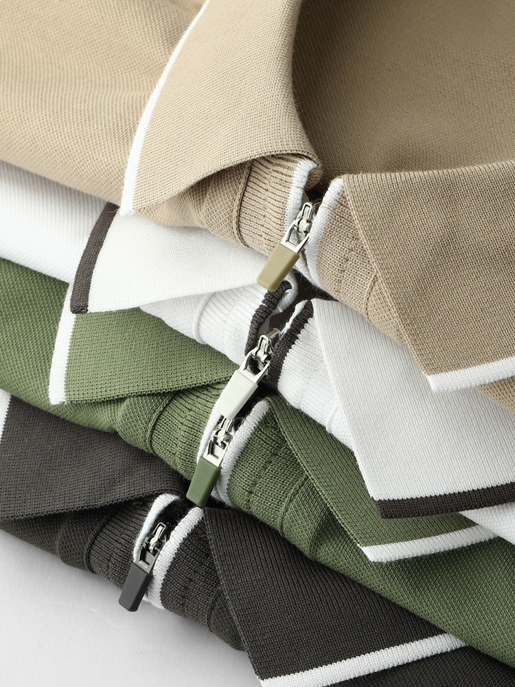 Short-Sleeved Polo Shirt