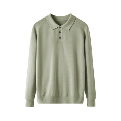 men's long-sleeve knitwear