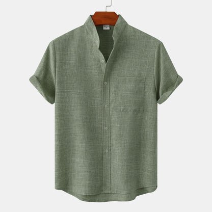 Mens Floral Print Casual Shirt