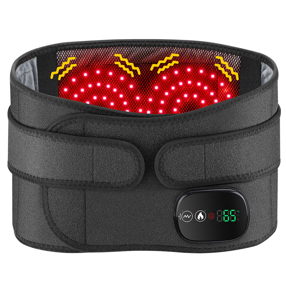 Red Light Heating Massage Belt with Intelligent Temperature Control