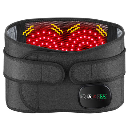 Red Light Heating Massage Belt with Intelligent Temperature Control