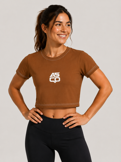 Copy of ASCO WOMEN Crop Tee