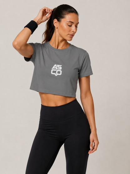 Copy of Copy of ASCO WOMEN Crop Tee