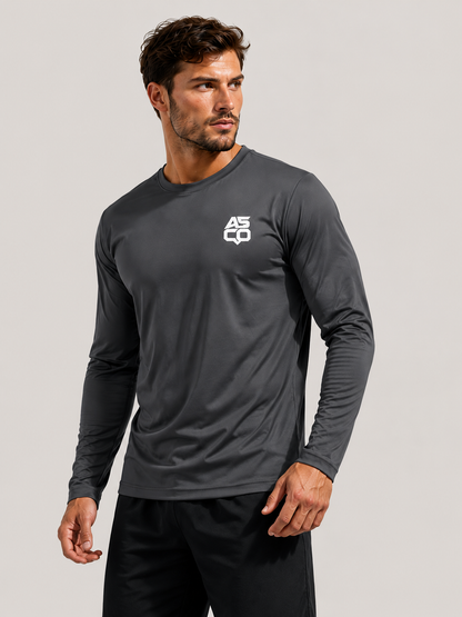 Copy of ASCP Logo Performance Long Sleeve Shirt — Lightweight Athletic Tee