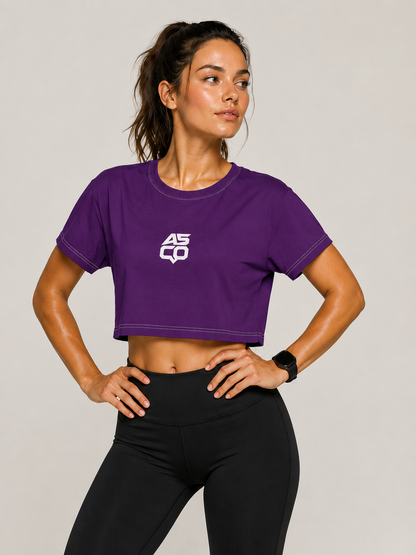 Copy of ASCO WOMEN Crop Tee