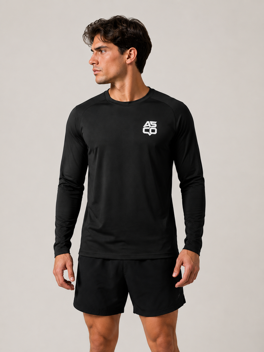 ASCP Logo Performance Long Sleeve Shirt — Lightweight Athletic Tee