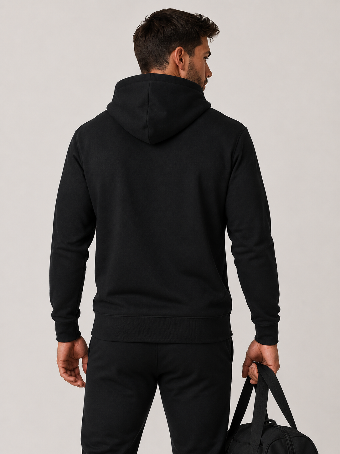 ASCO Logo Hoodie — Minimalist Blue Pullover
