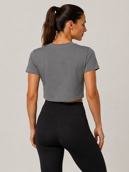 Copy of Copy of ASCO WOMEN Crop Tee