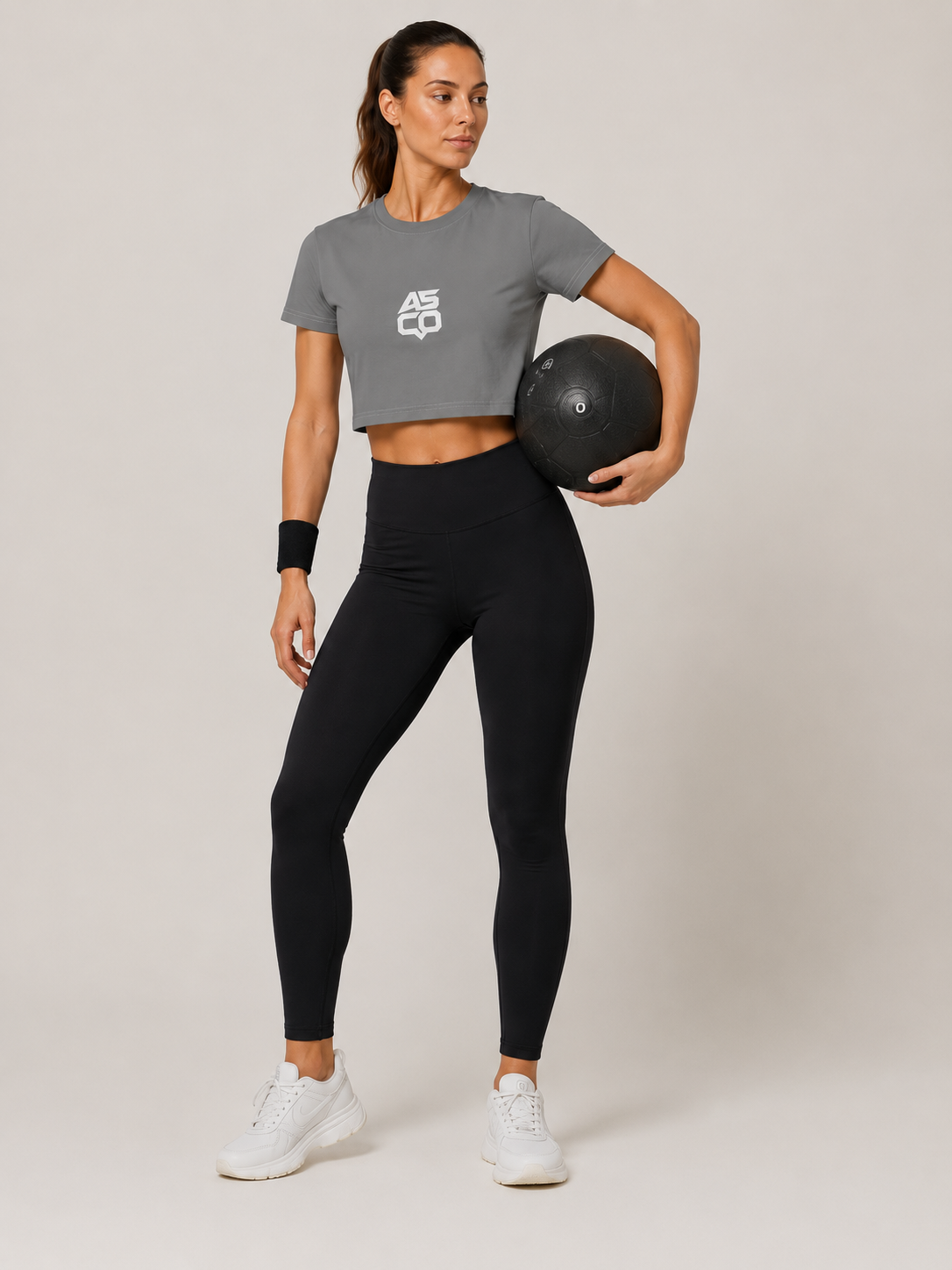 Copy of Copy of ASCO WOMEN Crop Tee