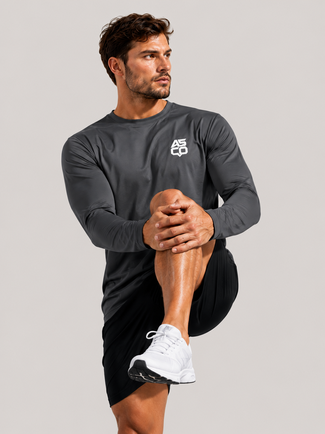 Copy of ASCP Logo Performance Long Sleeve Shirt — Lightweight Athletic Tee