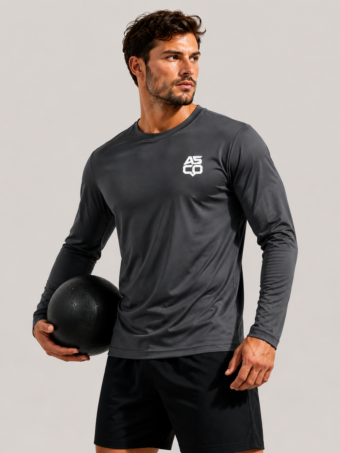 Copy of ASCP Logo Performance Long Sleeve Shirt — Lightweight Athletic Tee