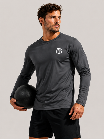Copy of ASCP Logo Performance Long Sleeve Shirt — Lightweight Athletic Tee