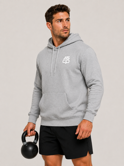 Copy of ASCO Logo Hoodie — Minimalist Blue Pullover